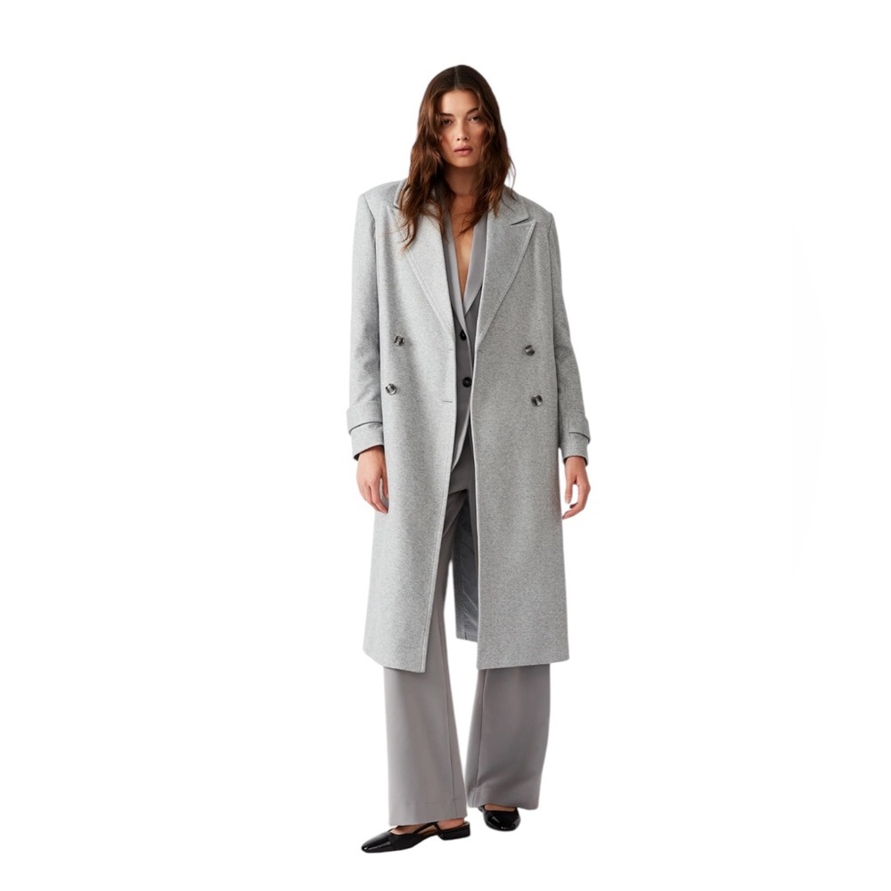 NWT Steve Madden (REVOLVE) Women’s Prince‎ Coat Double Breasted Overcoat